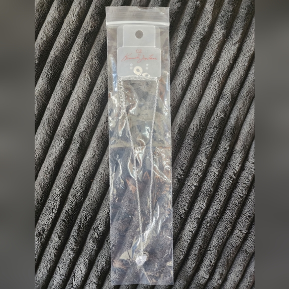 CZ By Kenneth Jay Lane Tear Drop Necklace NWT - Picture 5 of 5